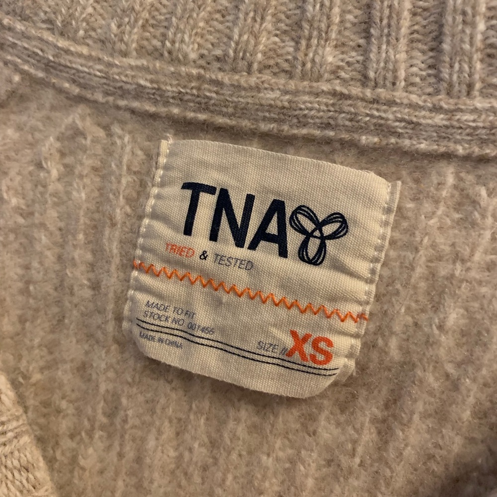 TNA knit sweater purchased and never worn - Picture 4 of 5